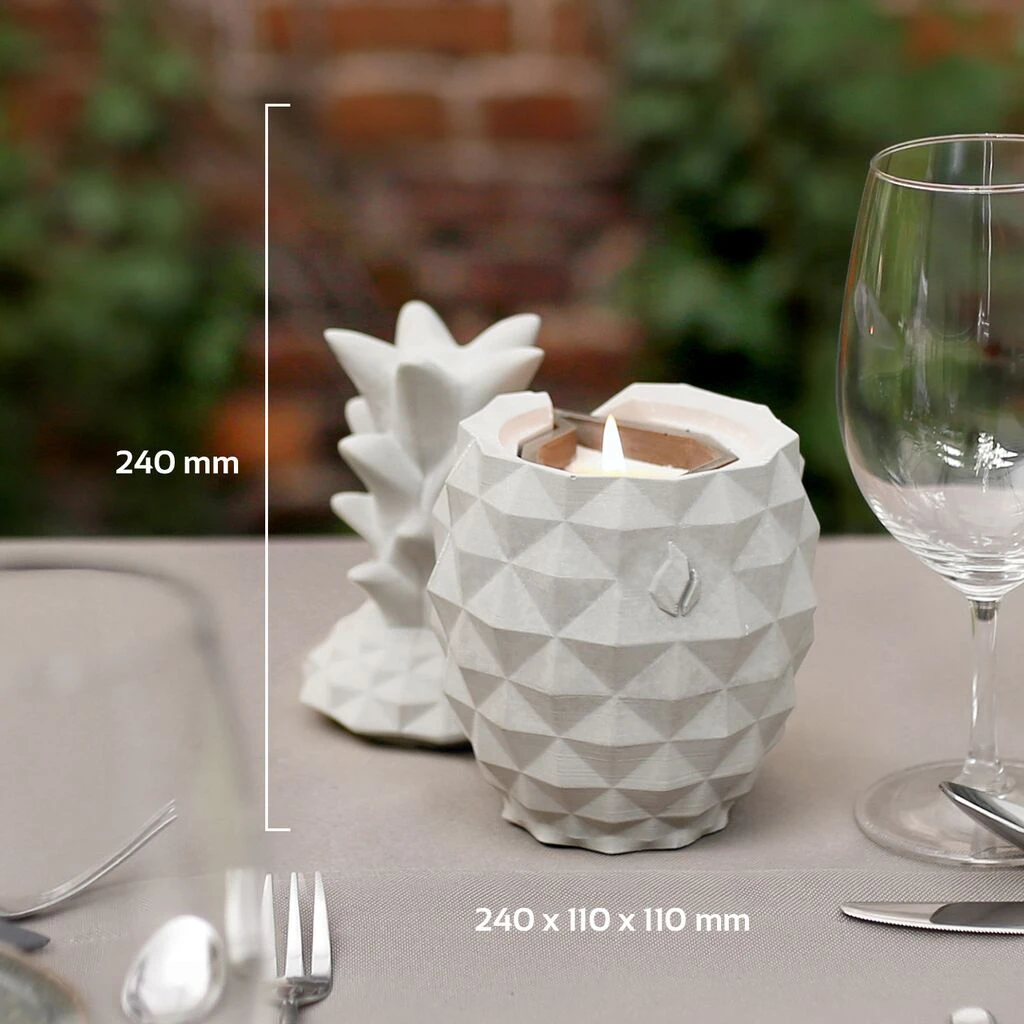 Besonderer Outdoor Kerzenständer - Ananas Mit Kerze - Hopera 5 Besonderer Outdoor Kerzenständer - Ananas Mit Kerze - Hopera – Bild 3