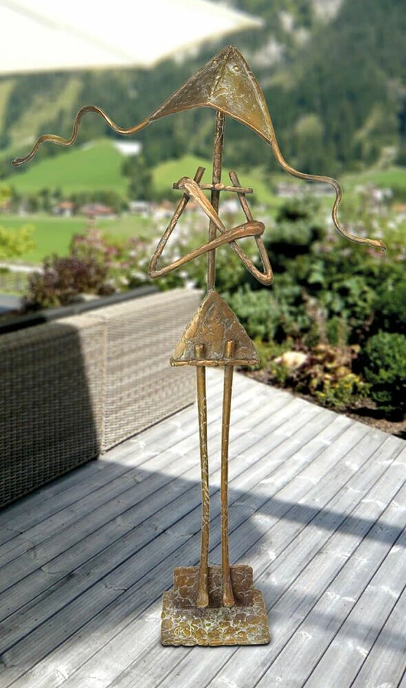 Bronzestatue Abstrakt Mit Verschränkten Händen - Figurine II 4 Bronzestatue Abstrakt Mit Verschränkten Händen - Figurine II – Bild 2