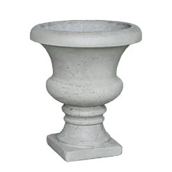 Elegante Pflanzamphore Aus Glasfaser-Beton - Asali