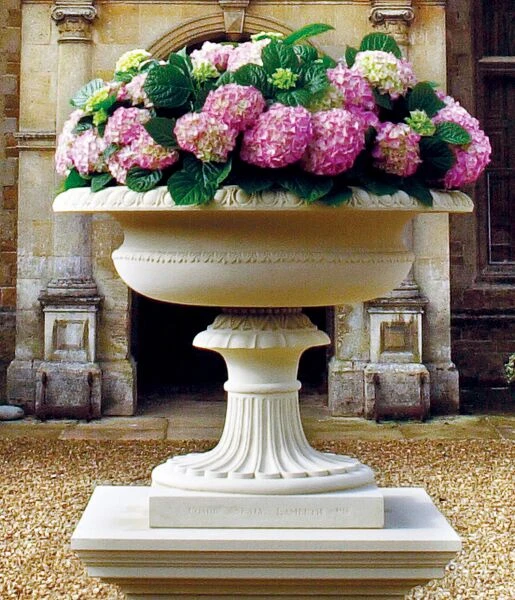 Englische Steinvase Steinguss - Turdor Hall 4 Englische Steinvase Steinguss - Turdor Hall – Bild 2