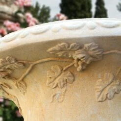 Garten Amphore Mit Sockel - Grandessa -Pflanztöpfe Verkaufsgeschäft garten amphore mit sockel grandessa3