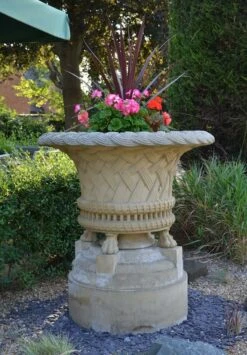 Garten Pflanztopf Historisch Groß XXL - Blunham House -Pflanztöpfe Verkaufsgeschäft garten pflanztopf historisch gross xxl blunham house6