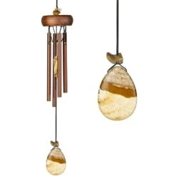 Klangspiel Windspiel Metall Woodstock Precious Stones Chimes - Prairie Jasper -Pflanztöpfe Verkaufsgeschäft klangspiel windspiel metall woodstock precious stones chimes prairie jasper3