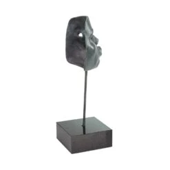 Limitierte Maskenplastik Aus Bronze Mit Sockel - Mask I -Pflanztöpfe Verkaufsgeschäft limitierte maskenplastik aus bronze mit sockel mask i3