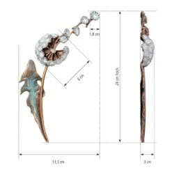 Löwenzahn Garten Wandfigur Aus Bronze/Alu - Pusteblume -Pflanztöpfe Verkaufsgeschäft loewenzahn garten wandfigur aus bronze alu pusteblume3