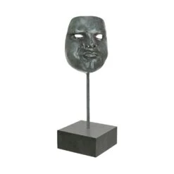 Maskenfigur Aus Bronze - Limitierte Künstleredition - Mask II