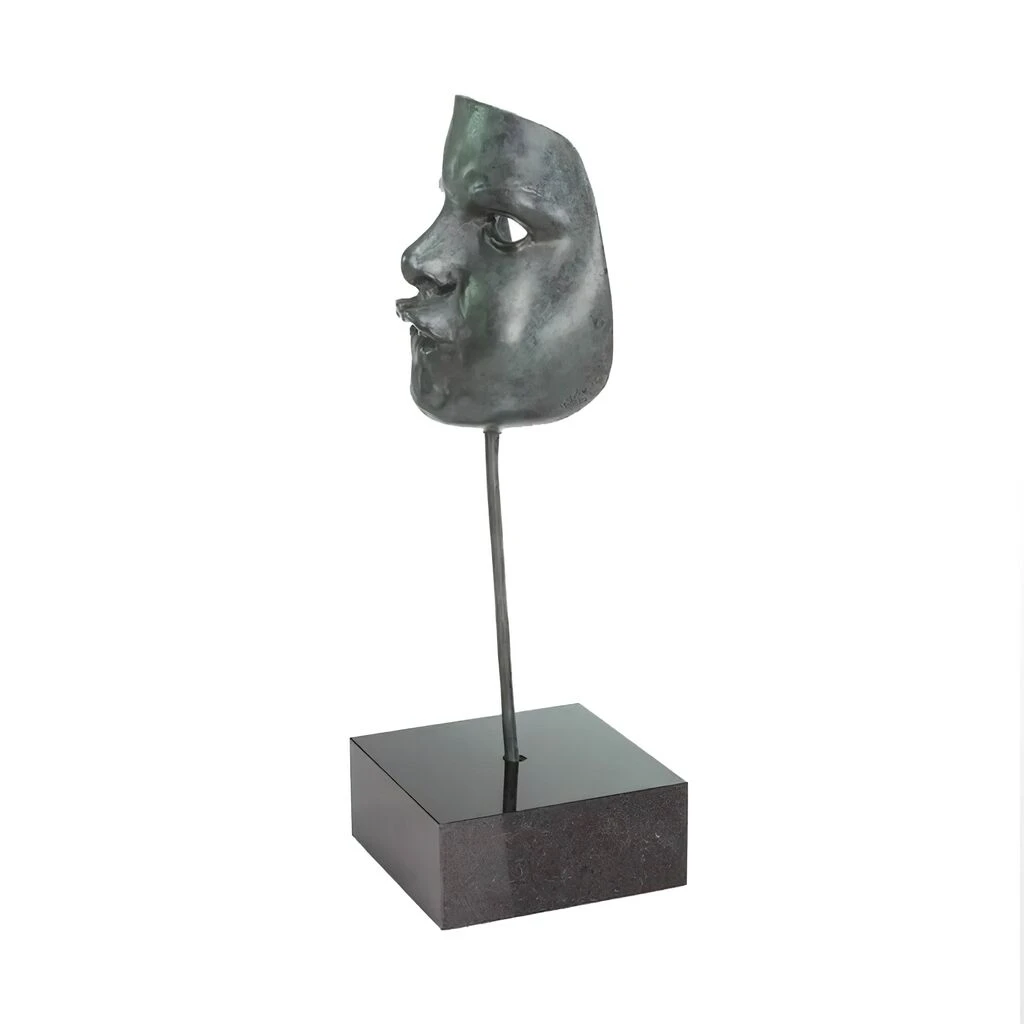 Maskenfigur Aus Bronze - Limitierte Künstleredition - Mask II 8 Maskenfigur Aus Bronze - Limitierte Künstleredition - Mask II – Bild 6