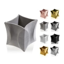 Modernes Pflanzgefäß - Würfel - Farbig Aus Beton - Chagoll -Pflanztöpfe Verkaufsgeschäft modernes pflanzgefaess wuerfel farbig aus beton chagoll3