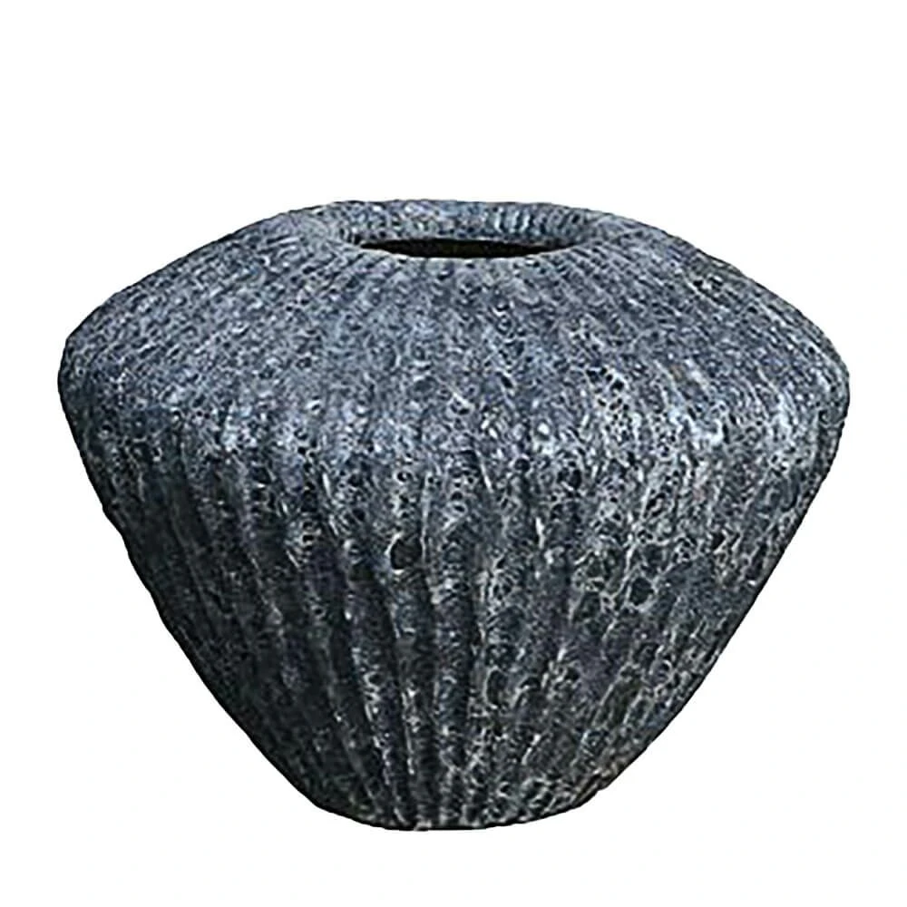 Outdoor Pflanzgefäß In Antik-Optik - Schwarz - Rund - Elnatan 3 Outdoor Pflanzgefäß In Antik-Optik - Schwarz - Rund - Elnatan