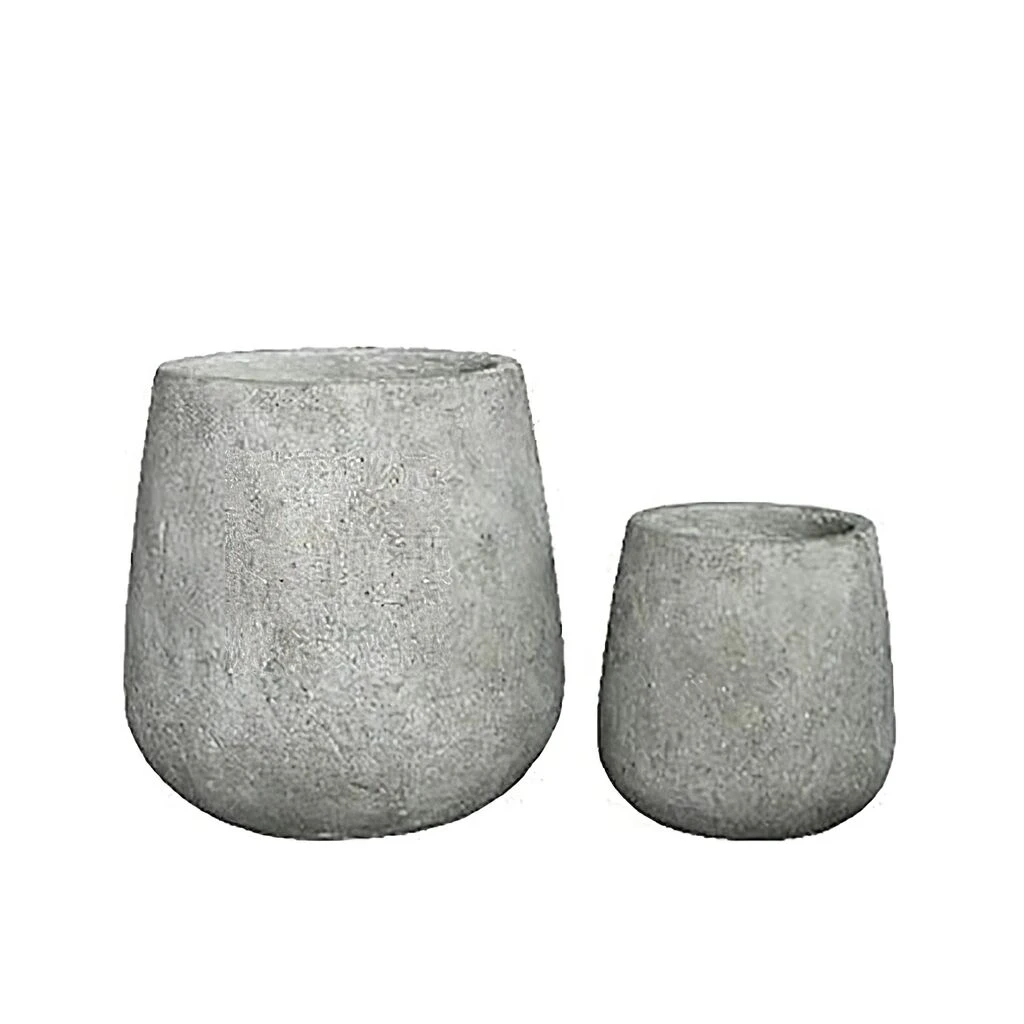 Pflanzkübel 2er Set - Steinoptik - Leicht & Winterfest - Torgiano 3 Pflanzkübel 2er Set - Steinoptik - Leicht & Winterfest - Torgiano