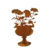 Rosenamphore Gartendeko Aus Metall - Rost - Derosa -Pflanztöpfe Verkaufsgeschäft rosenamphore gartendeko aus metall rost derosa