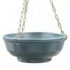 Runde Pflanzschale Zum Hängen - Steinzeug Winterfest - Grün - Cavus Verde -Pflanztöpfe Verkaufsgeschäft runde pflanzschale zum haengen steinzeug winterfest gruen cavus verde
