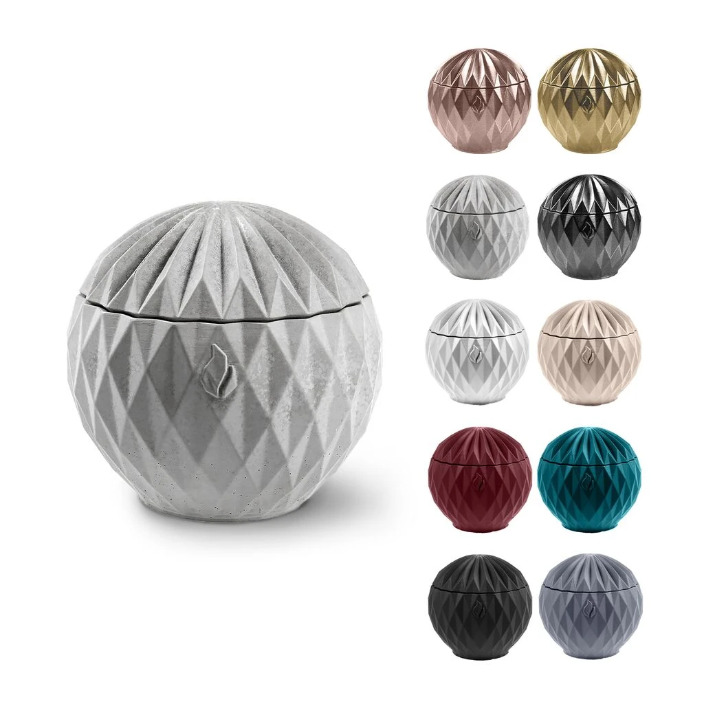 Runder Garten Kerzenständer Modern Mit Deckel - Balltrino 5 Runder Garten Kerzenständer Modern Mit Deckel - Balltrino – Bild 3