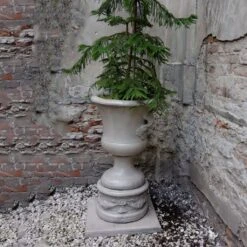 Schlichte Gartenamphore Zum Bepflanzen Mit Dekorativen Griffen - Kasandra 9 Schlichte Gartenamphore Zum Bepflanzen Mit Dekorativen Griffen - Kasandra -Pflanztöpfe Verkaufsgeschäft schlichte gartenamphore zum bepflanzen mit dekorativen griffen kasandra3