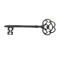 Schlüssel Bronzeplastik Für Die Wand - Schlüssel