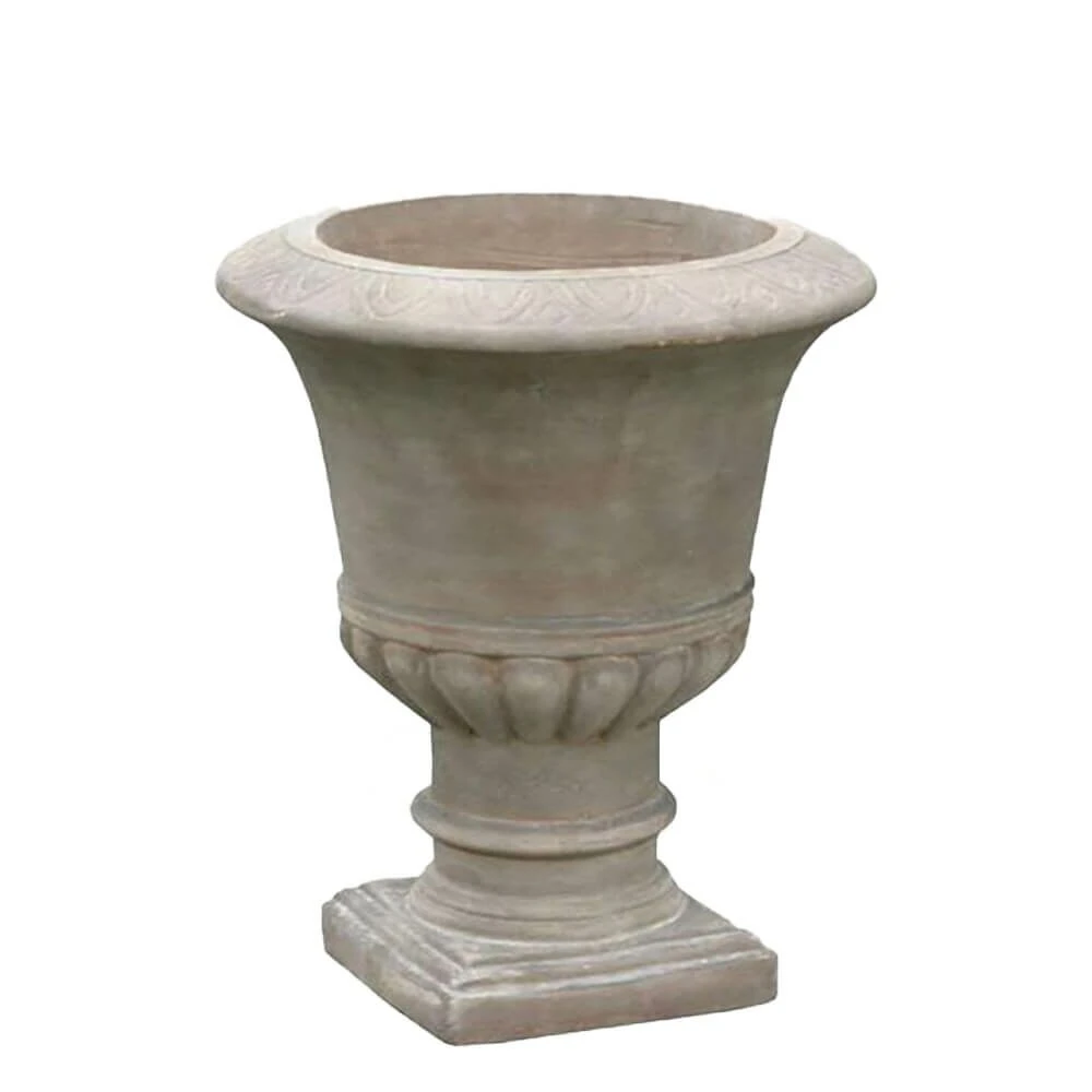 Schöne Gartenamphore - Terrakotta - Rund - Jara 4 Schöne Gartenamphore - Terrakotta - Rund - Jara – Bild 2