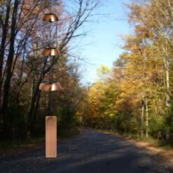 Windspiel Glocken Woodstock Temple Bells Trio -Pflanztöpfe Verkaufsgeschäft windspiel glocken woodstock temple bells trio2