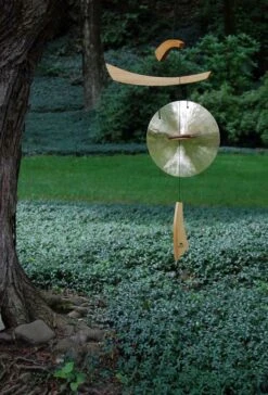 Windspiel - Woodstock Emperor Gong -Pflanztöpfe Verkaufsgeschäft windspiel woodstock emperor gong2