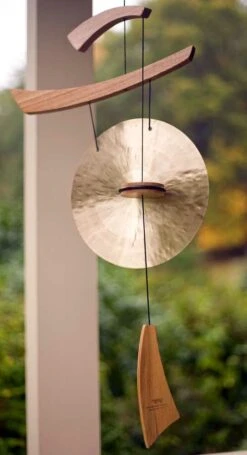 Windspiel - Woodstock Emperor Gong -Pflanztöpfe Verkaufsgeschäft windspiel woodstock emperor gong4
