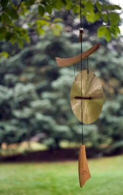 Windspiel - Woodstock Emperor Gong -Pflanztöpfe Verkaufsgeschäft windspiel woodstock emperor gong5