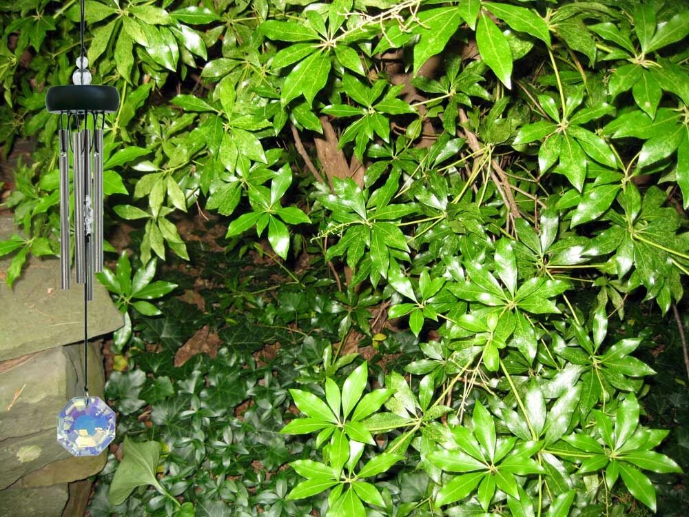 Woodstock Klangspiel Windspiel Precious Stones Chimes - Kristall 4 Woodstock Klangspiel Windspiel Precious Stones Chimes - Kristall – Bild 2