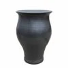 XXL Blumenkübel In Eleganter Form - Anthrazit - Rund - Fabulosa Niger -Pflanztöpfe Verkaufsgeschäft xxl blumenkuebel in eleganter form anthrazit rund fabulosa niger