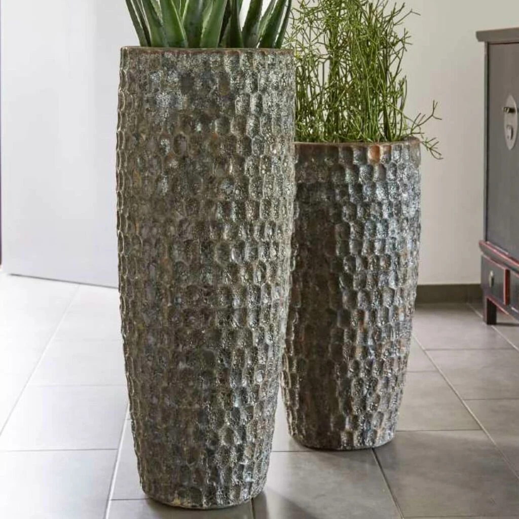 XXL Garten Pflanzvase In Antikem Design - Keramik - Eliam 3 XXL Garten Pflanzvase In Antikem Design - Keramik - Eliam