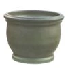 Zeitloser Blumentopf Für Draußen - Grün - Steinzeug Winterfest - Peitho Tropu -Pflanztöpfe Verkaufsgeschäft zeitloser blumentopf fuer draussen gruen steinzeug winterfest peitho tropu